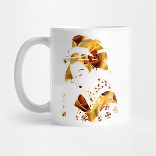 Japanese Lady Rose Mug